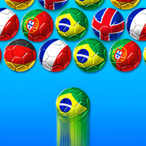 Bubble Shooter World Cup Game