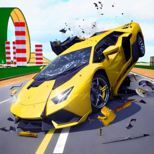 Hyper Cars Ramp Crash Game