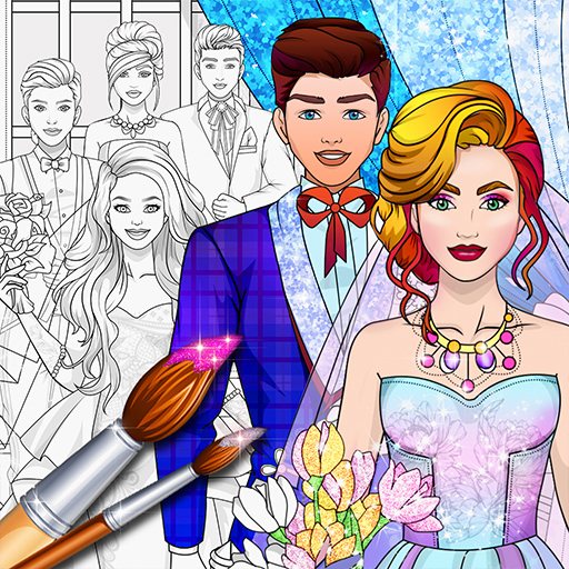 Wedding Coloring Dress Up Game ??????? Play Free Online Game