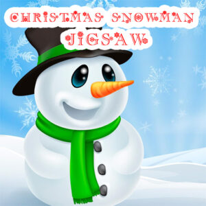 Christmas Snowman Jigsaw Puzzle Game
