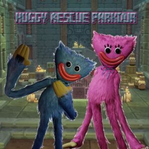 Huggy Rescue Parkour Game