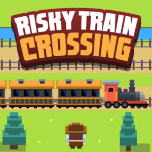 Risky Train Crossing Game