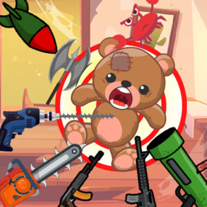 Kick The Teddy Bear Game