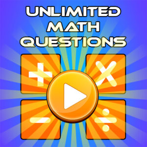 Unlimited Math Questions Game