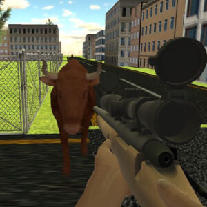 Angry Bull Shooter Game