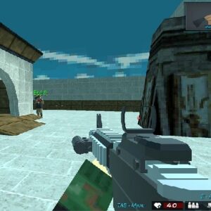 Blocky Shooting Arena 3D Pixel Combat Game