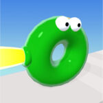 Bouncy Blob Race: Obstacle Course