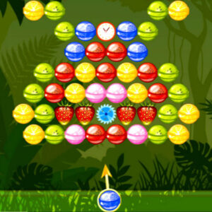 Bubble Shooter Fruits Candies Game