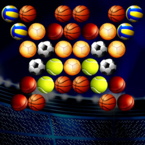 Bubble Shooter Golden Football Game