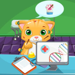 Cat Doctor Sim Game