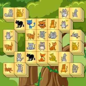 Cats Mahjong Game