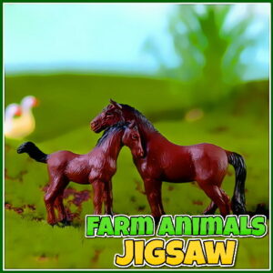 Farm Animals Jigsaw Game