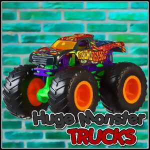 Huge Monster Trucks Game