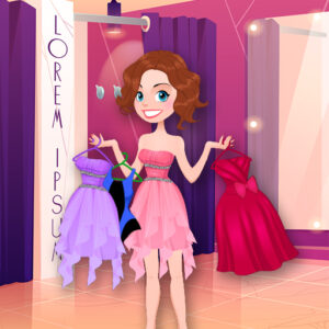 Julie Dress Up Game