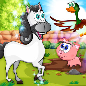 Learning Farm Animals: Educational Games For Kids Game