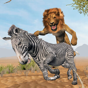 Lion King Simulator: Wildlife Animal Hunting Game