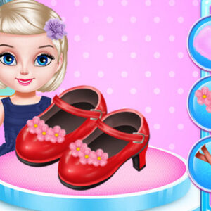 Little Princess Fashion Shoes Design Game