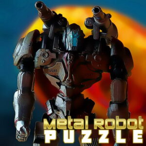 Metal Robot Puzzle Game