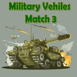 Military Vehicles Match 3 Game