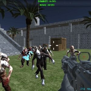 Shooting Zombie fps Xtreme Good vs Bad Boys Game