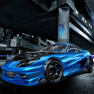 Street Racing Car Slide Game