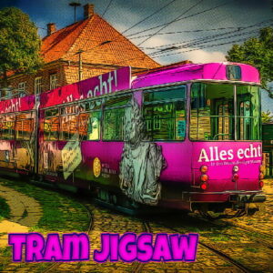 Tram Jigsaw Game