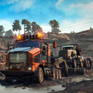 Trucks in Mud Jigsaw Game