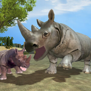 Wild Rhino Hunter Game