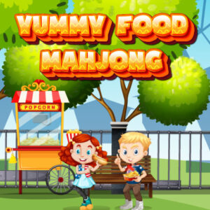 Yummy Food Mahjong Game