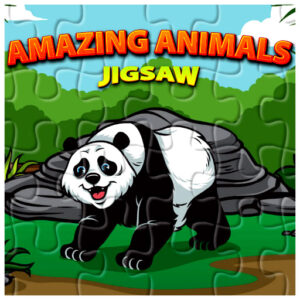 Amazing Animals Jigsaw Game