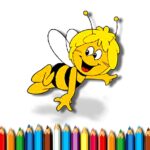 BTS Bee Coloring Book