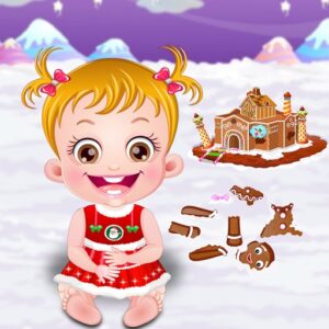 Baby Hazel Gingerbread House Game