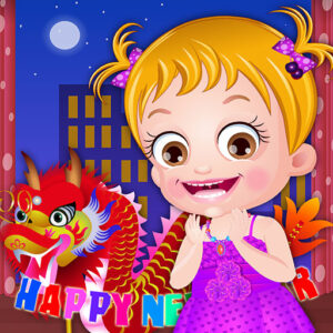 Baby Hazel New Year Party Game