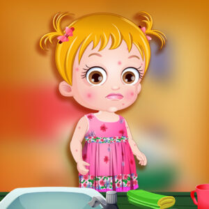 Baby Hazel Skin Trouble Game