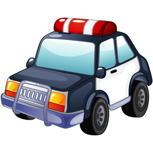 Cartoon Police Cars Puzzle 🕹️ Play Free Online Game