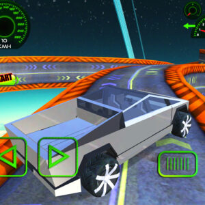 Cyber Truck Race Climb Game