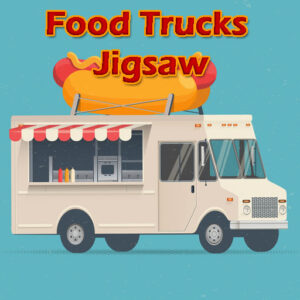 Food Trucks Jigsaw Game