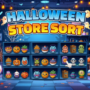 Halloween Store Sort Game