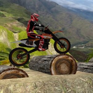 Infinite Bike Trials Game