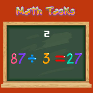 Math Tasks True or False Game