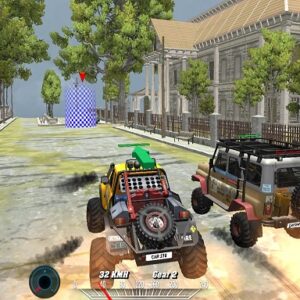 Offroad Monster Truck Forest Championship Game