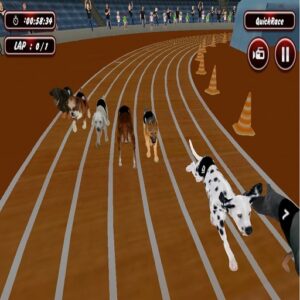 Real Dog Racing Simulator Game 2020 Game