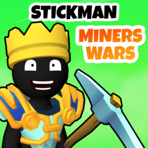 Stickman Miners Wars Game