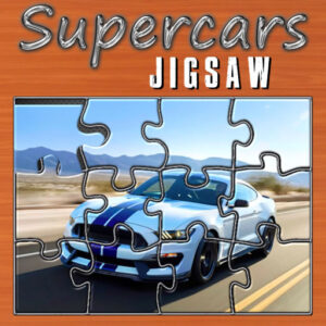 Supercars Jigsaw Game