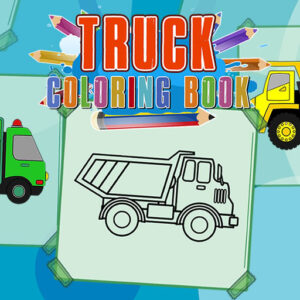 Truck Coloring Book Game