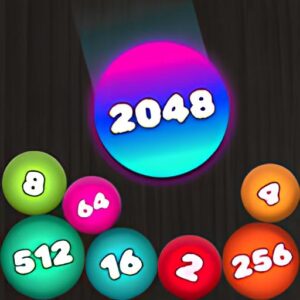 2048 Puzzle: Connect the Balls Game