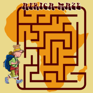 Africa Maze Game