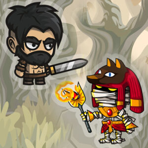 Barbarian VS Mummy Game Game