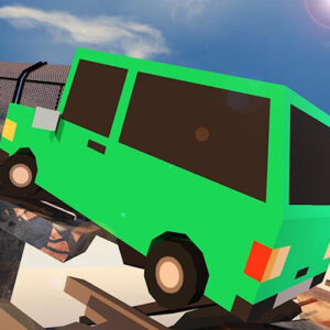 Broken Bridge Car Driving Game