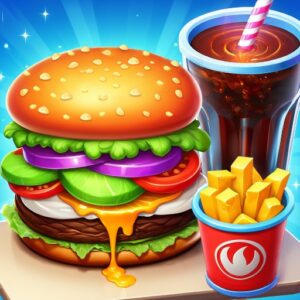 Burger Cafe - Cooking Games For Kids Game